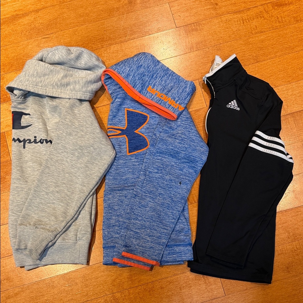 Bundle of Boys Hoodies and Long Sleeve shirt